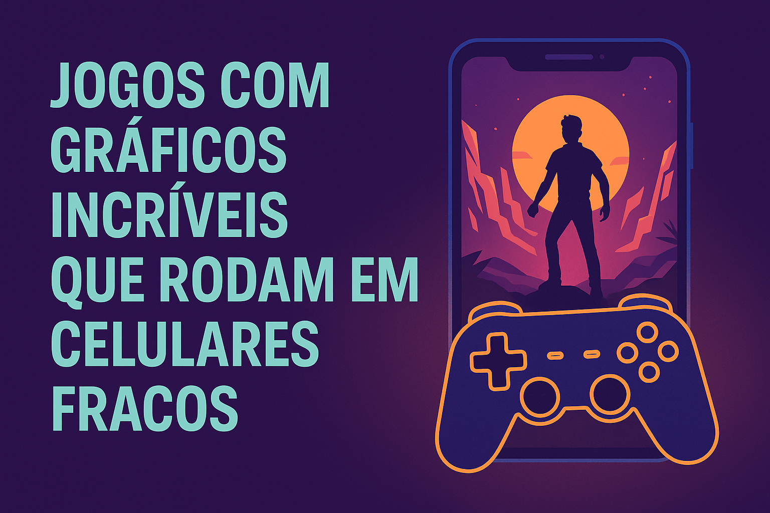 JOGOS GRÁFICOS INCRIVEIS QUE RODAM EM CELULARES FRACOS